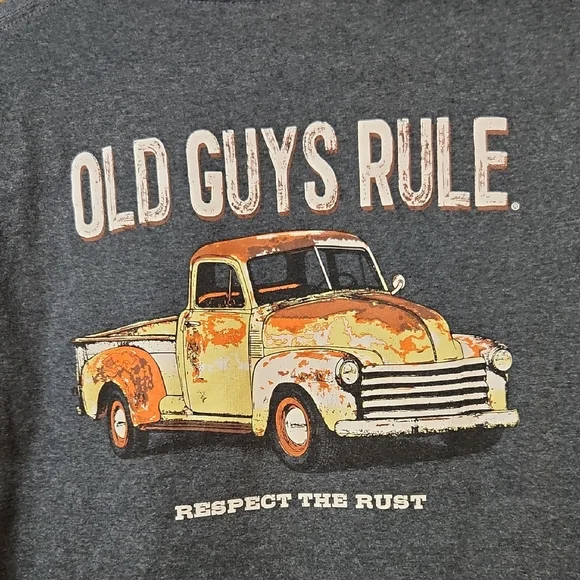 Mens Novelty Gray T Shirt Sz L - Picture 5 of 6